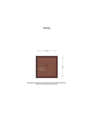Floorplan - Sportweg 11, 8313 AM Rutten